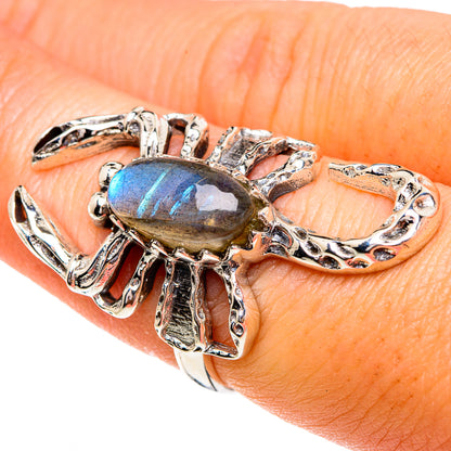 Labradorite Rings handcrafted by Ana Silver Co - RING85772