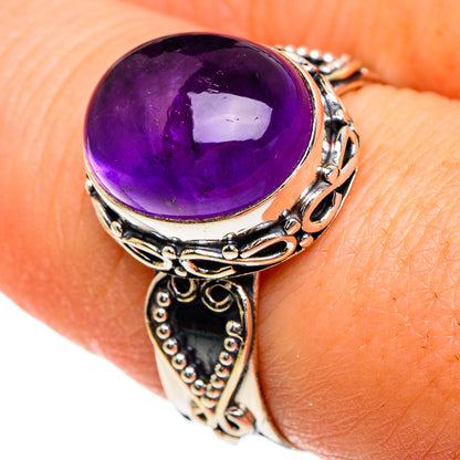 Amethyst Rings handcrafted by Ana Silver Co - RING85794