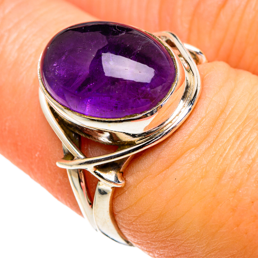 Amethyst Rings handcrafted by Ana Silver Co - RING85796