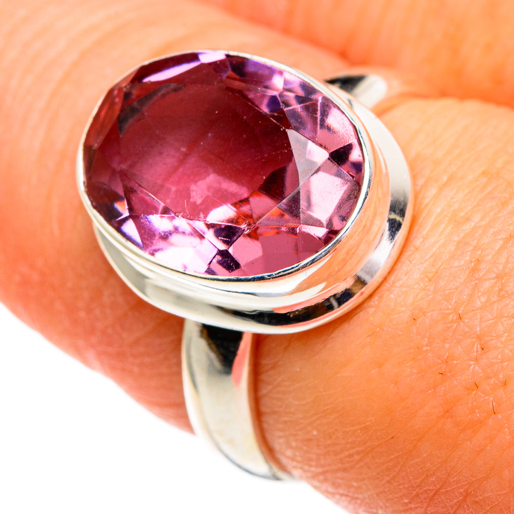 Color Change Alexandrite (lab.) Rings handcrafted by Ana Silver Co - RING85797