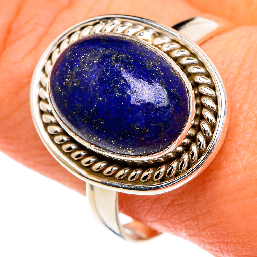Lapis Lazuli Rings handcrafted by Ana Silver Co - RING85814