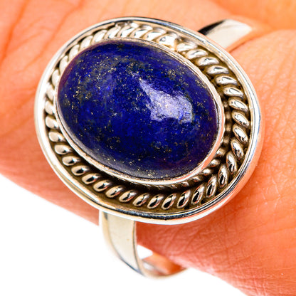 Lapis Lazuli Rings handcrafted by Ana Silver Co - RING85814