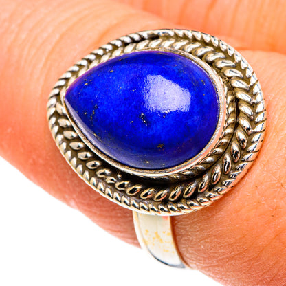 Lapis Lazuli Rings handcrafted by Ana Silver Co - RING85816