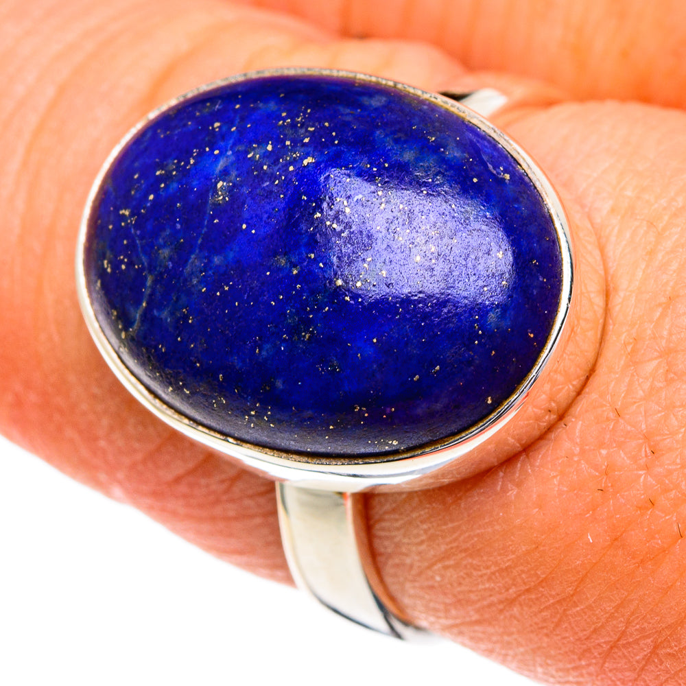 Lapis Lazuli Rings handcrafted by Ana Silver Co - RING85821
