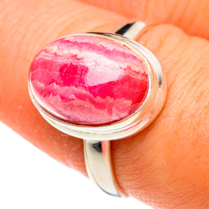 Rhodochrosite Rings handcrafted by Ana Silver Co - RING85839