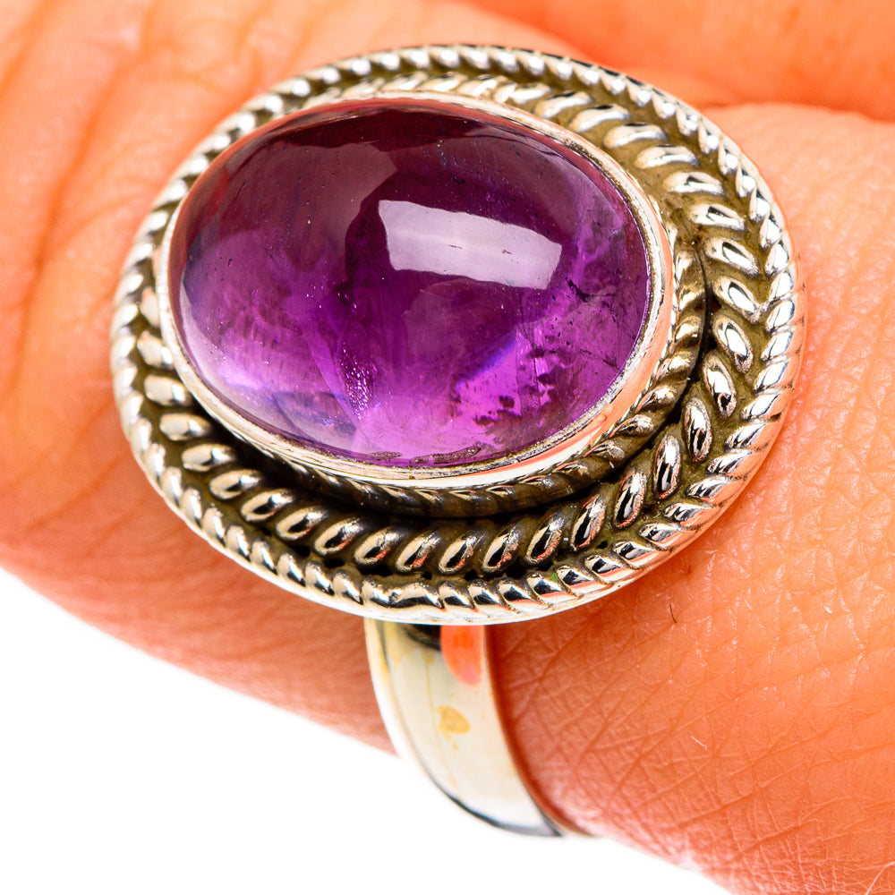Amethyst Rings handcrafted by Ana Silver Co - RING85840