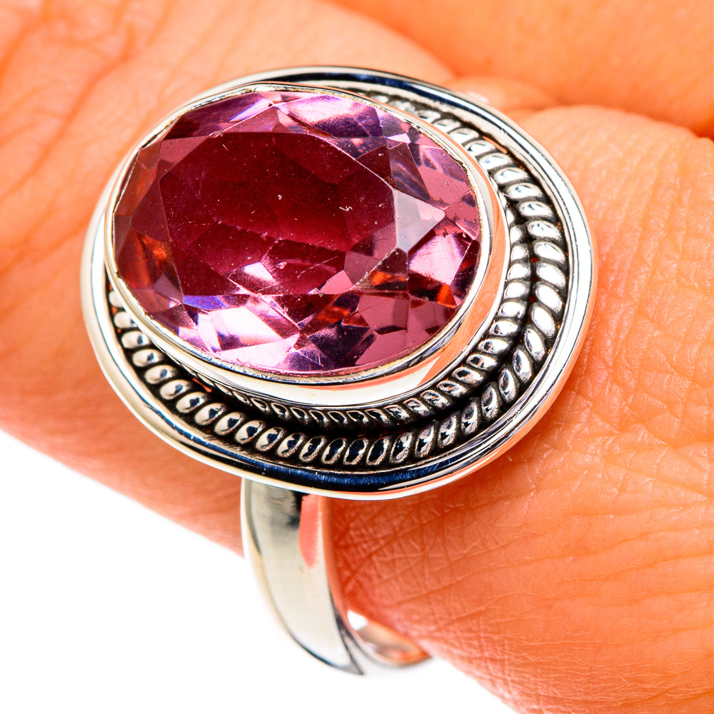Color Change Alexandrite (lab.) Rings handcrafted by Ana Silver Co - RING85842