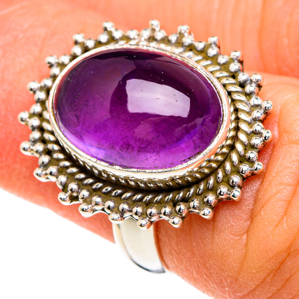 Amethyst Rings handcrafted by Ana Silver Co - RING85845