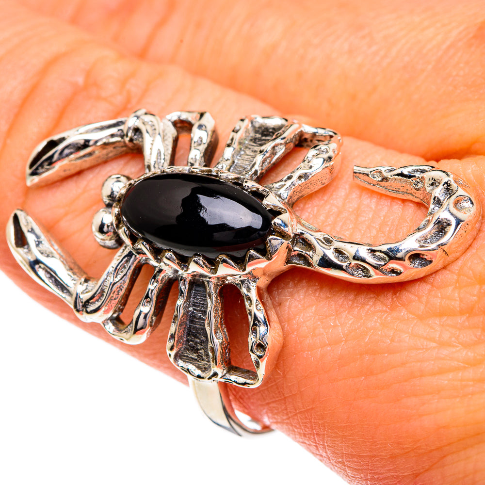 Black Onyx Rings handcrafted by Ana Silver Co - RING85847
