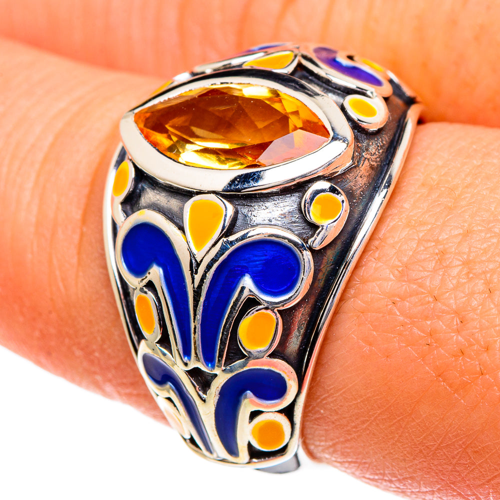 Citrine Rings handcrafted by Ana Silver Co - RING85854
