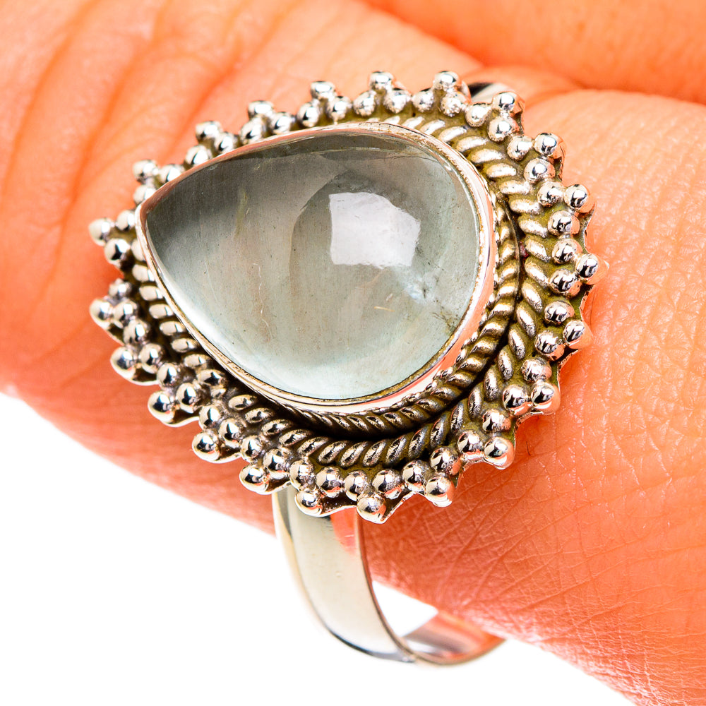 Aquamarine Rings handcrafted by Ana Silver Co - RING85862