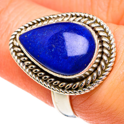 Lapis Lazuli Rings handcrafted by Ana Silver Co - RING85864