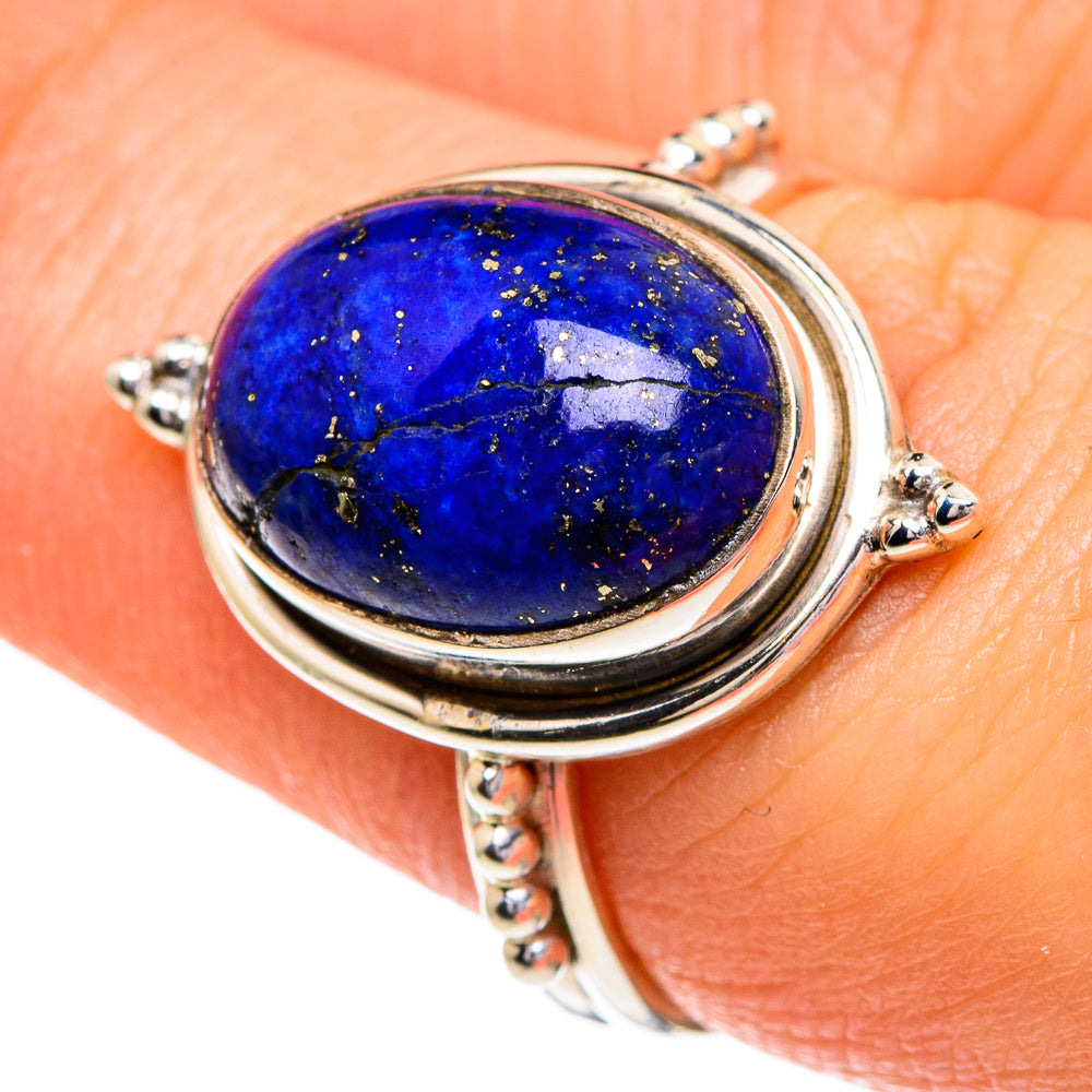 Lapis Lazuli Rings handcrafted by Ana Silver Co - RING85865