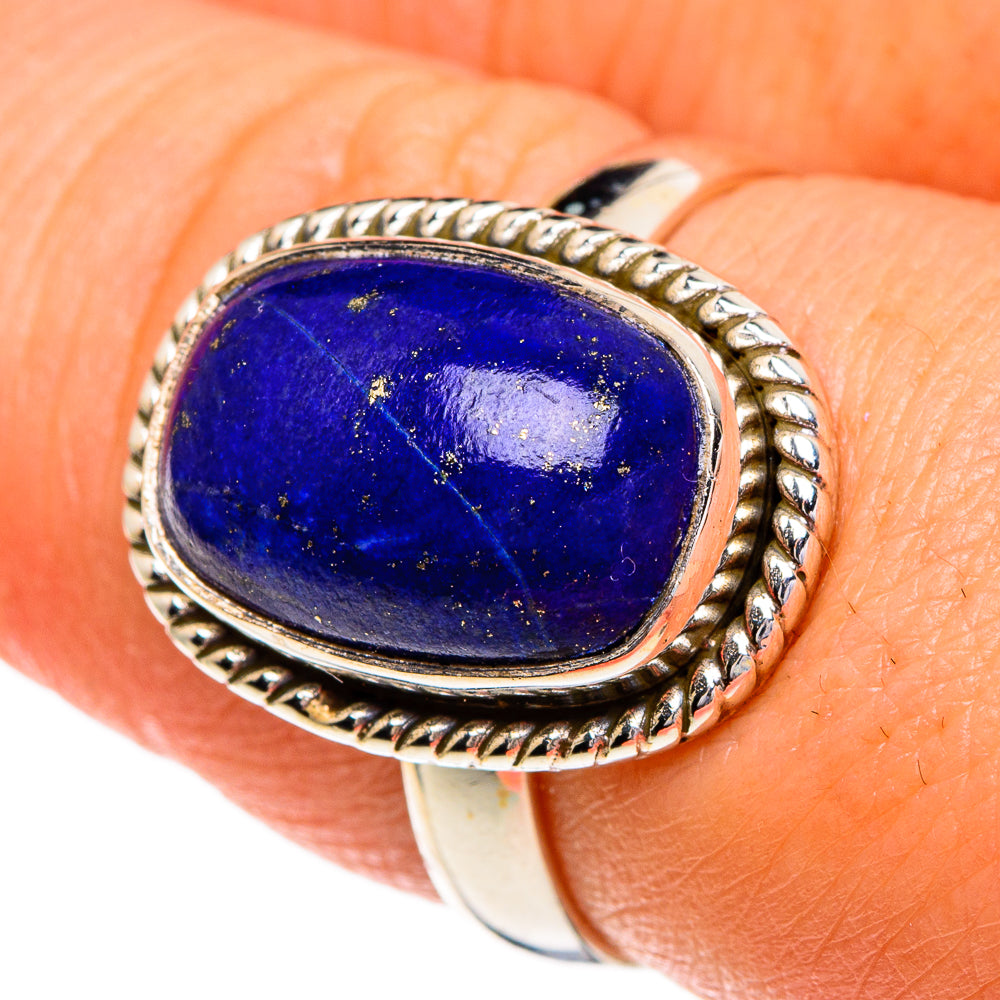 Lapis Lazuli Rings handcrafted by Ana Silver Co - RING85868