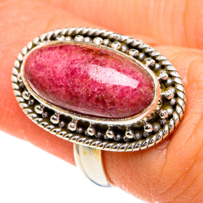 Thulite Rings handcrafted by Ana Silver Co - RING85888