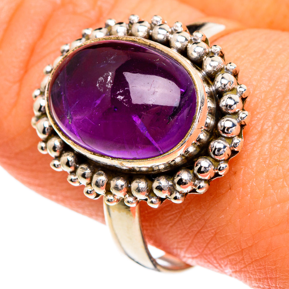 Amethyst Rings handcrafted by Ana Silver Co - RING85891