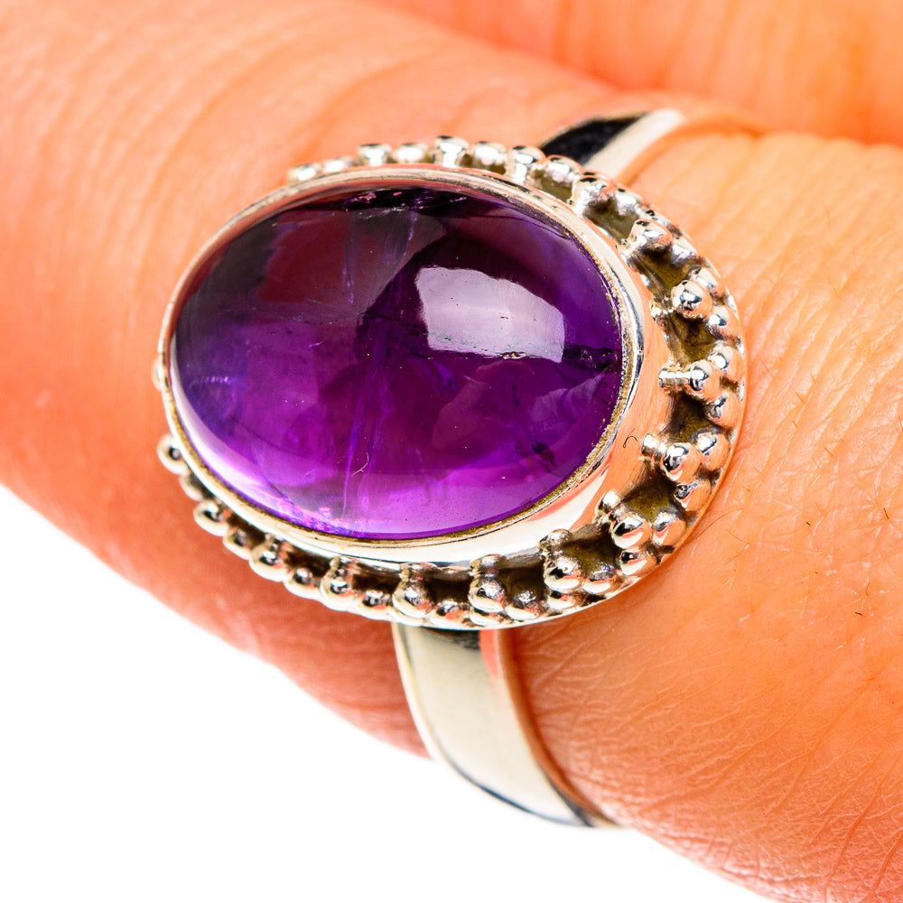 Amethyst Rings handcrafted by Ana Silver Co - RING85893