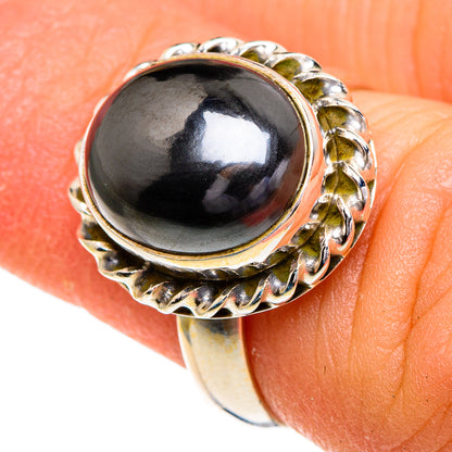 Hematite Rings handcrafted by Ana Silver Co - RING85903