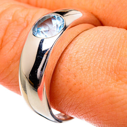 Blue Topaz Rings handcrafted by Ana Silver Co - RING85906