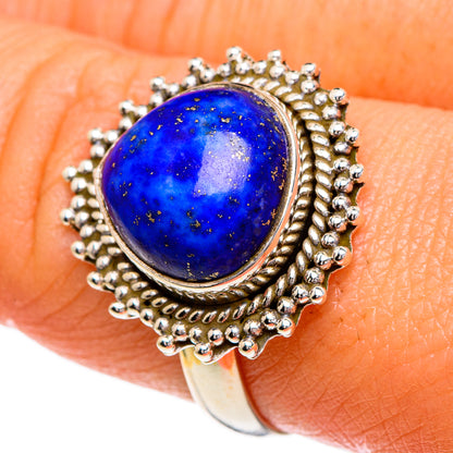 Lapis Lazuli Rings handcrafted by Ana Silver Co - RING85909