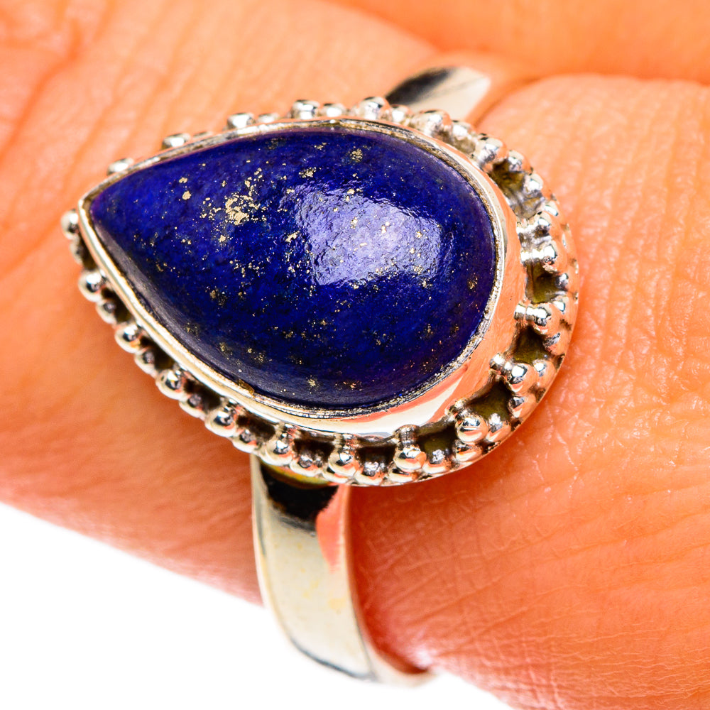 Lapis Lazuli Rings handcrafted by Ana Silver Co - RING85912