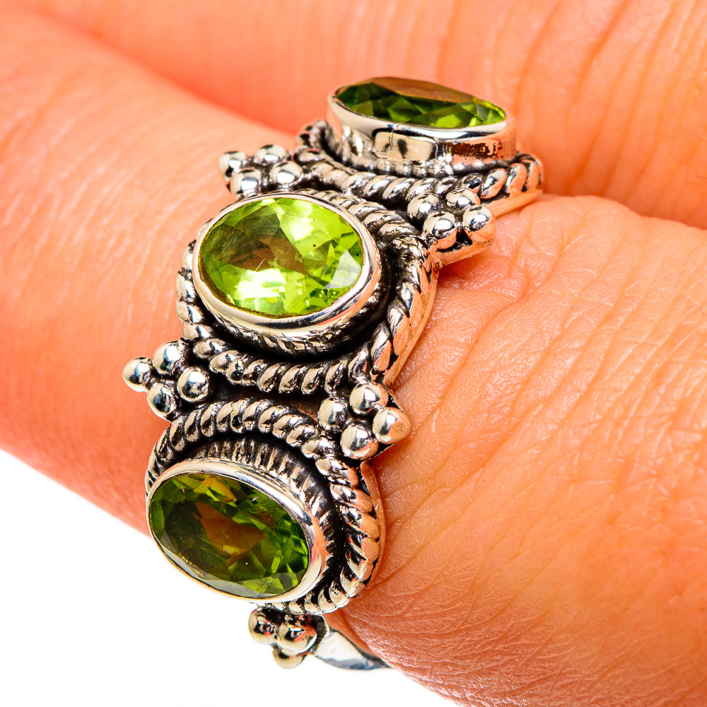 Peridot Rings handcrafted by Ana Silver Co - RING85923