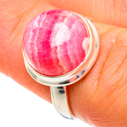 Rhodochrosite Rings handcrafted by Ana Silver Co - RING85935