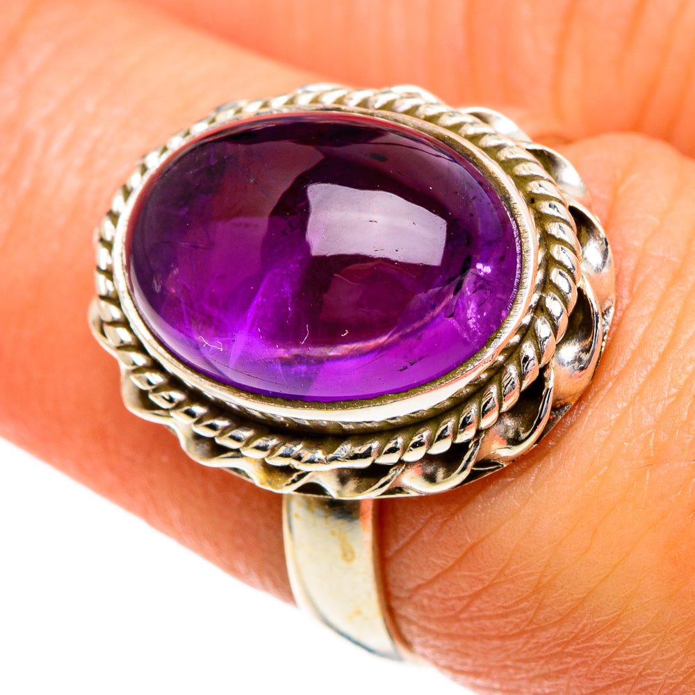 Amethyst Rings handcrafted by Ana Silver Co - RING85943