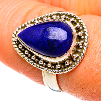 Lapis Lazuli Rings handcrafted by Ana Silver Co - RING85956