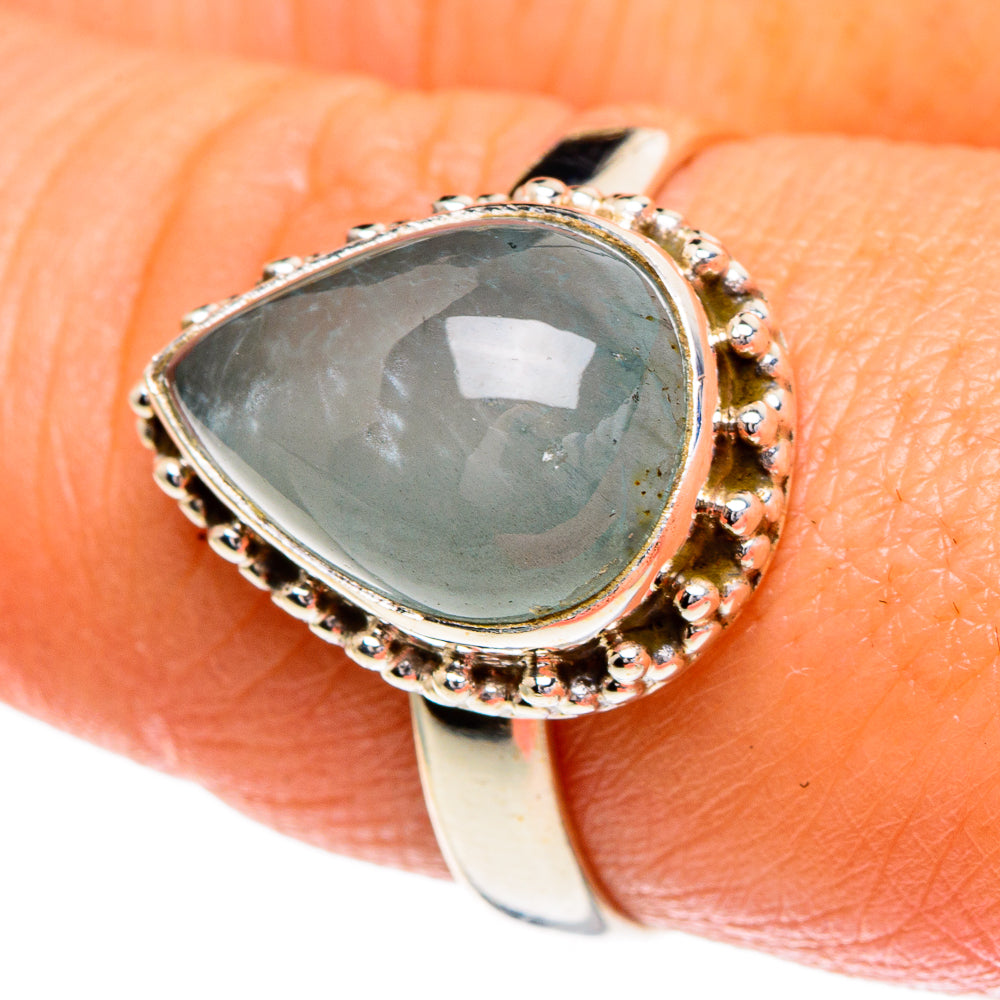 Aquamarine Rings handcrafted by Ana Silver Co - RING85959