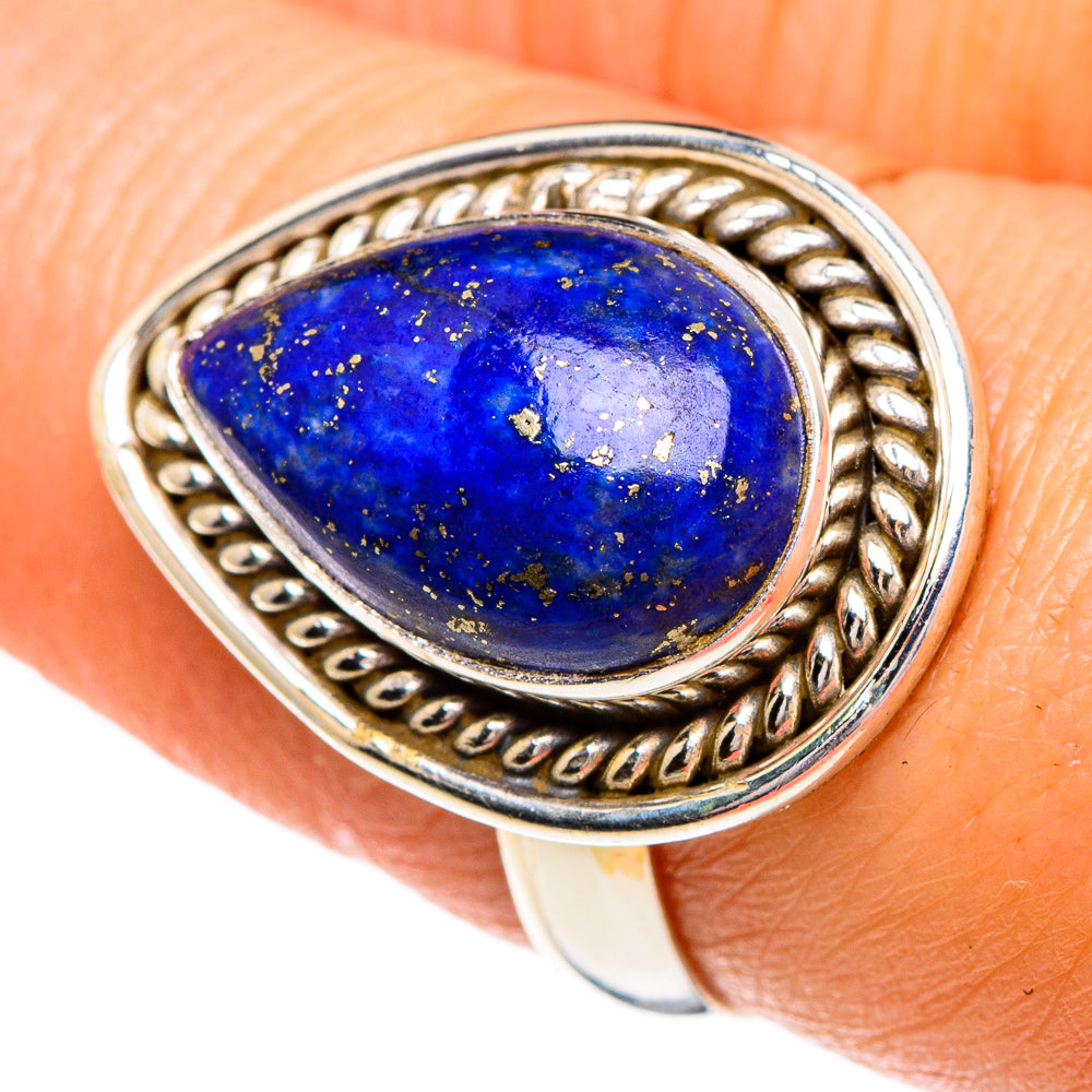 Lapis Lazuli Rings handcrafted by Ana Silver Co - RING85961