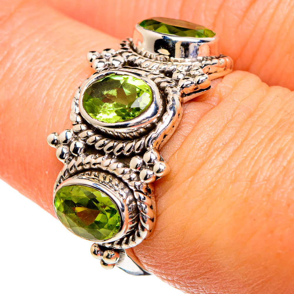 Peridot Rings handcrafted by Ana Silver Co - RING85963