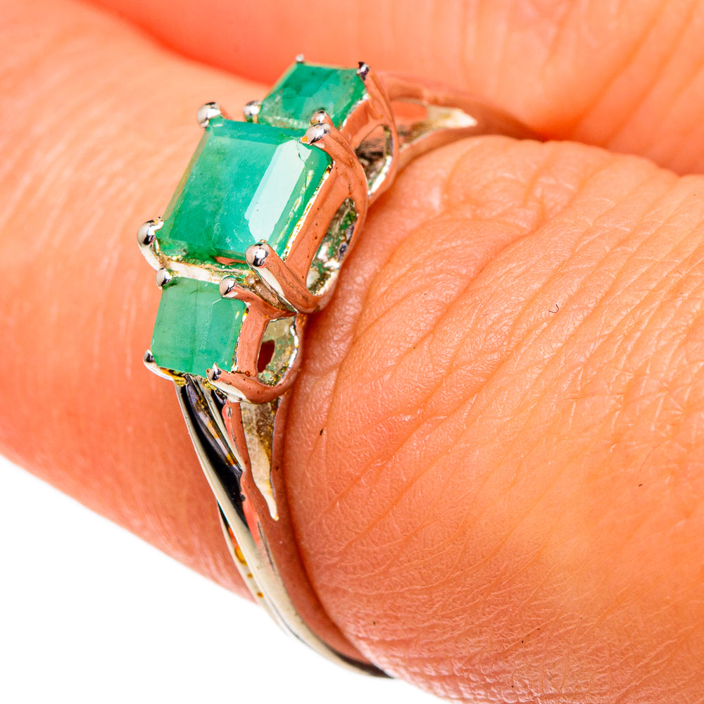 Emerald Rings handcrafted by Ana Silver Co - RING85964