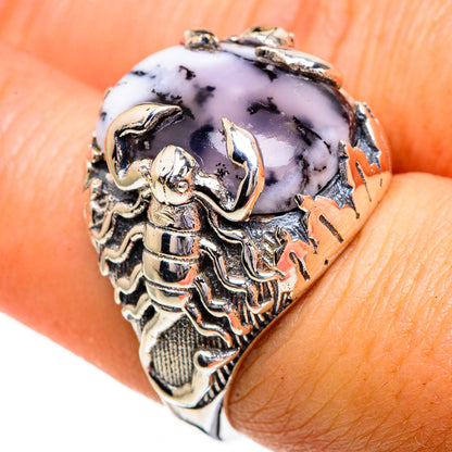 Dendritic Opal Rings handcrafted by Ana Silver Co - RING85981