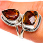 Mandarin Citrine Rings handcrafted by Ana Silver Co - RING86033