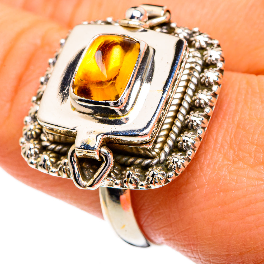 Citrine Rings handcrafted by Ana Silver Co - RING86037