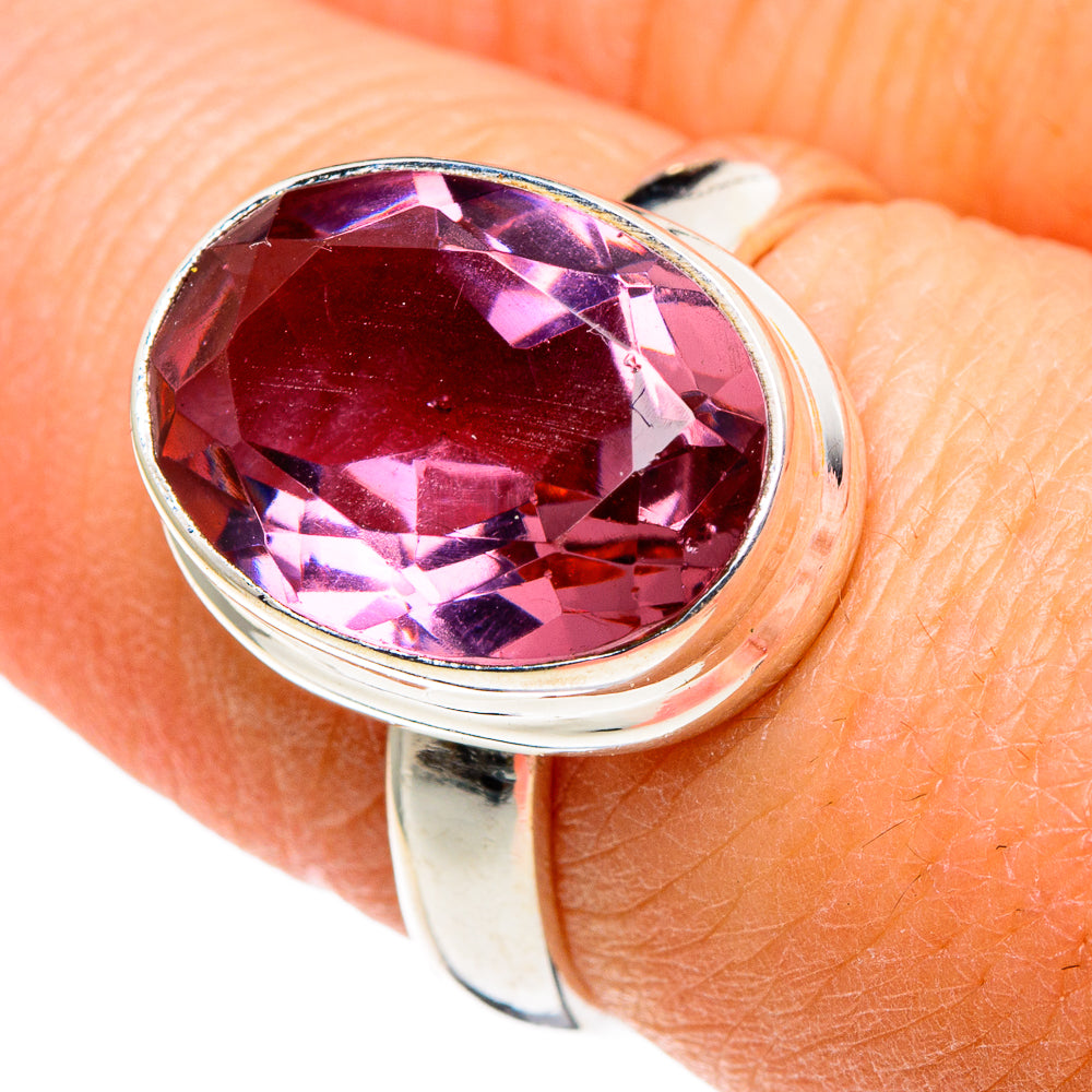Color Change Alexandrite (lab.) Rings handcrafted by Ana Silver Co - RING86069