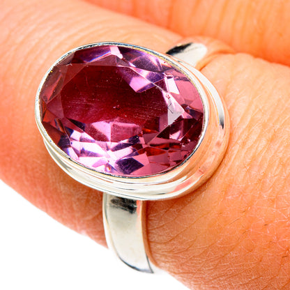 Color Change Alexandrite (lab.) Rings handcrafted by Ana Silver Co - RING86069