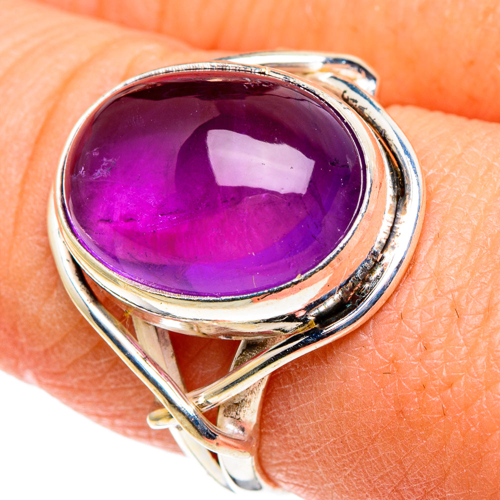 Amethyst Rings handcrafted by Ana Silver Co - RING86073