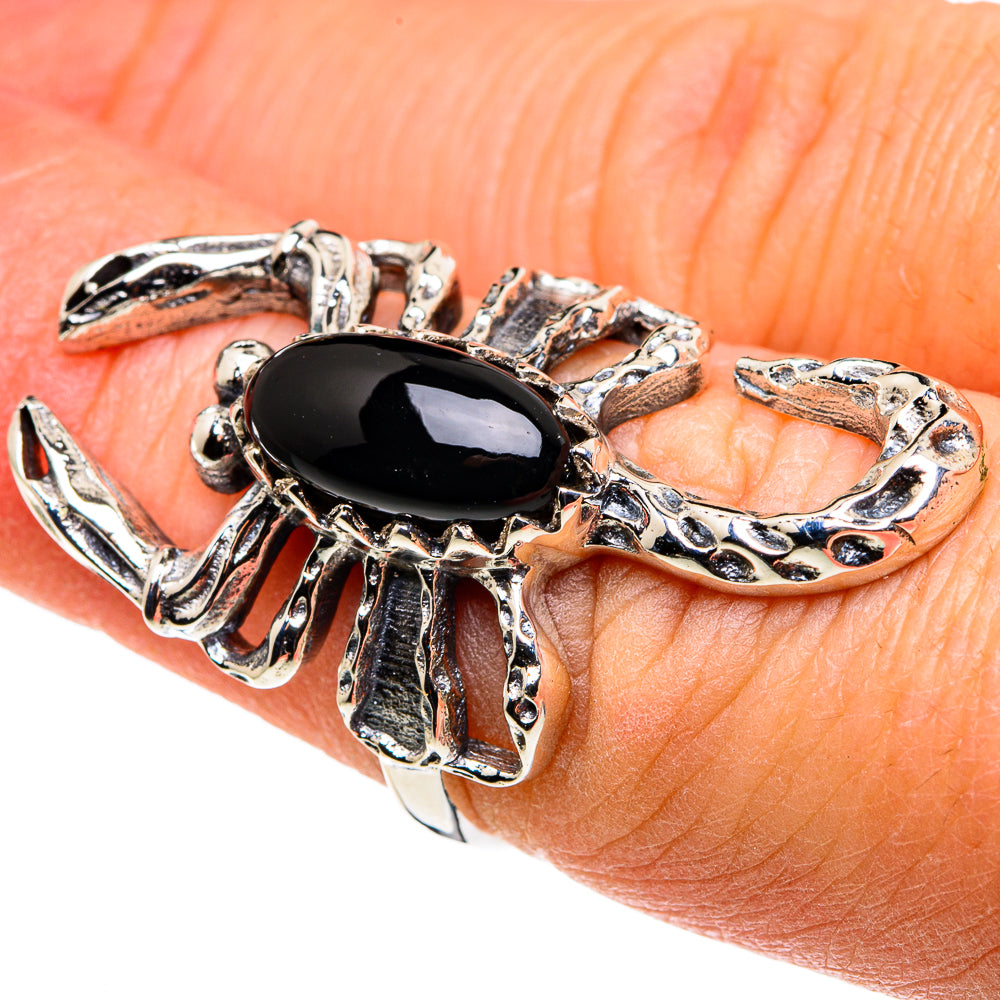 Black Onyx Rings handcrafted by Ana Silver Co - RING86077