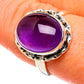 Amethyst Rings handcrafted by Ana Silver Co - RING86114