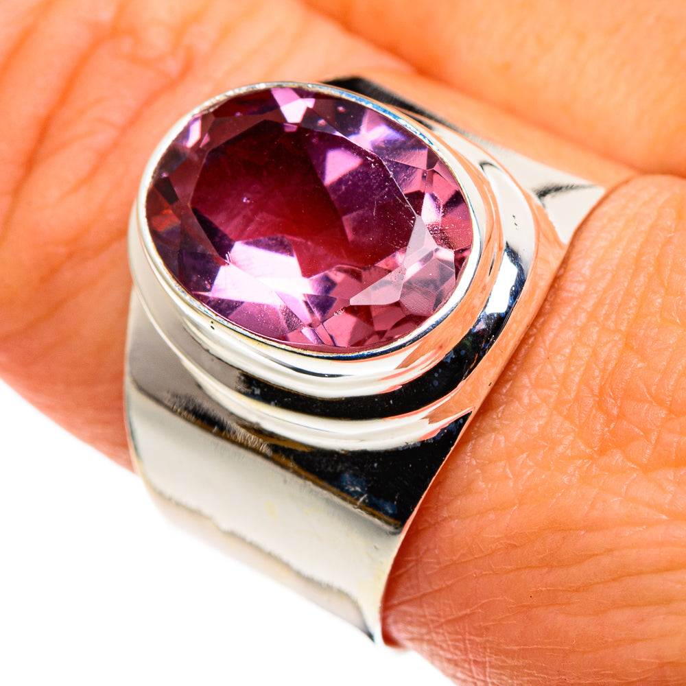 Color Change Alexandrite (lab.) Rings handcrafted by Ana Silver Co - RING86115