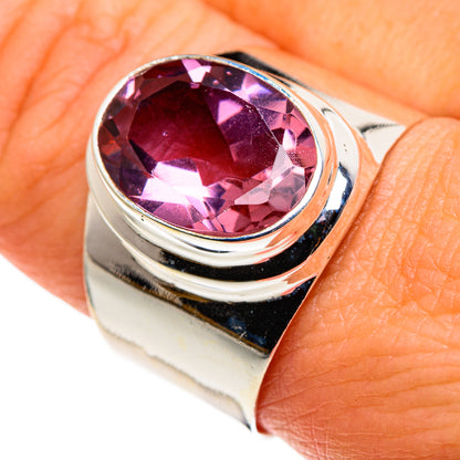 Color Change Alexandrite (lab.) Rings handcrafted by Ana Silver Co - RING86115