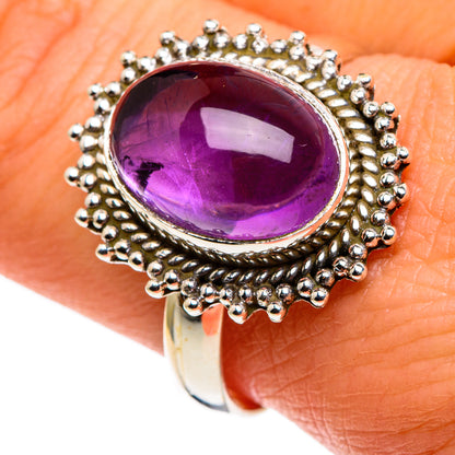 Amethyst Rings handcrafted by Ana Silver Co - RING86116