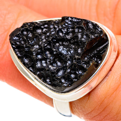 Tektite Rings handcrafted by Ana Silver Co - RING86119