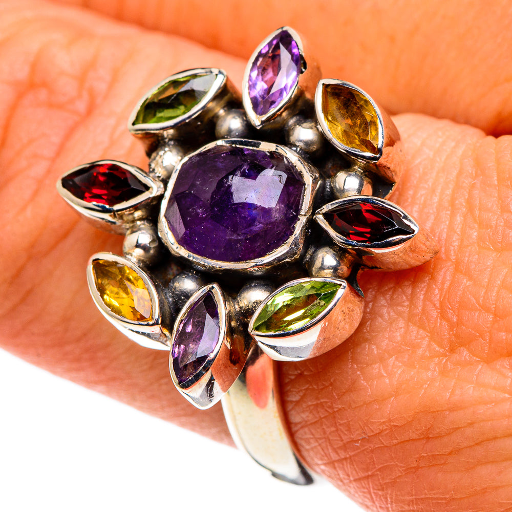 Amethyst Rings handcrafted by Ana Silver Co - RING86122