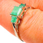 Emerald Rings handcrafted by Ana Silver Co - RING86138