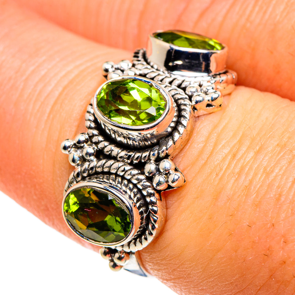 Peridot Rings handcrafted by Ana Silver Co - RING86139