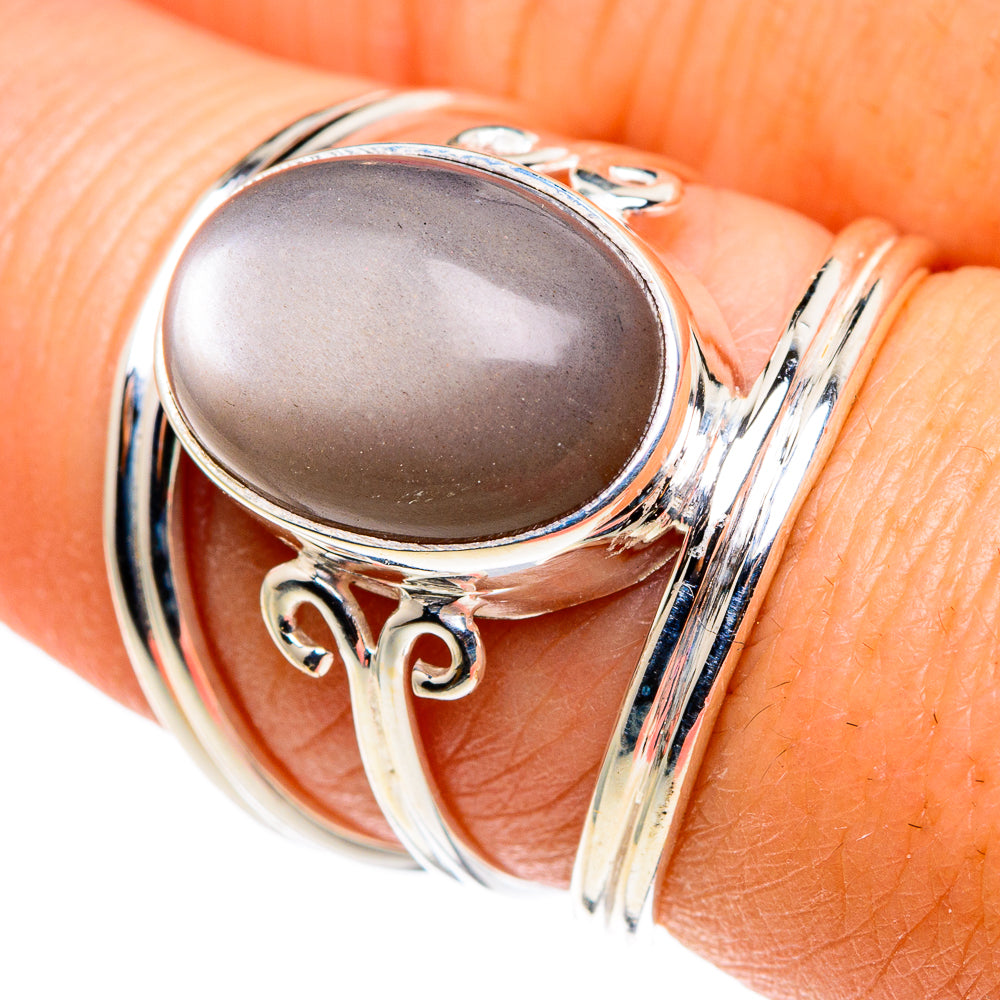 Moonstone Rings handcrafted by Ana Silver Co - RING86143