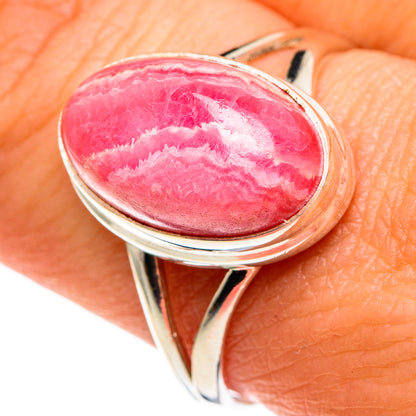 Rhodochrosite Rings handcrafted by Ana Silver Co - RING86152